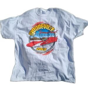 Bonneville Speed Week 2013 T-Shirt White XXl Short Sleeve